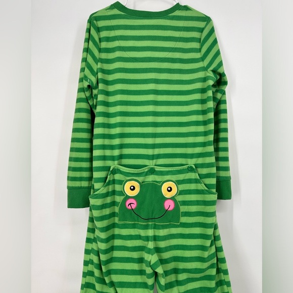Pants - Fleece Striped Froggy Butt Onesie